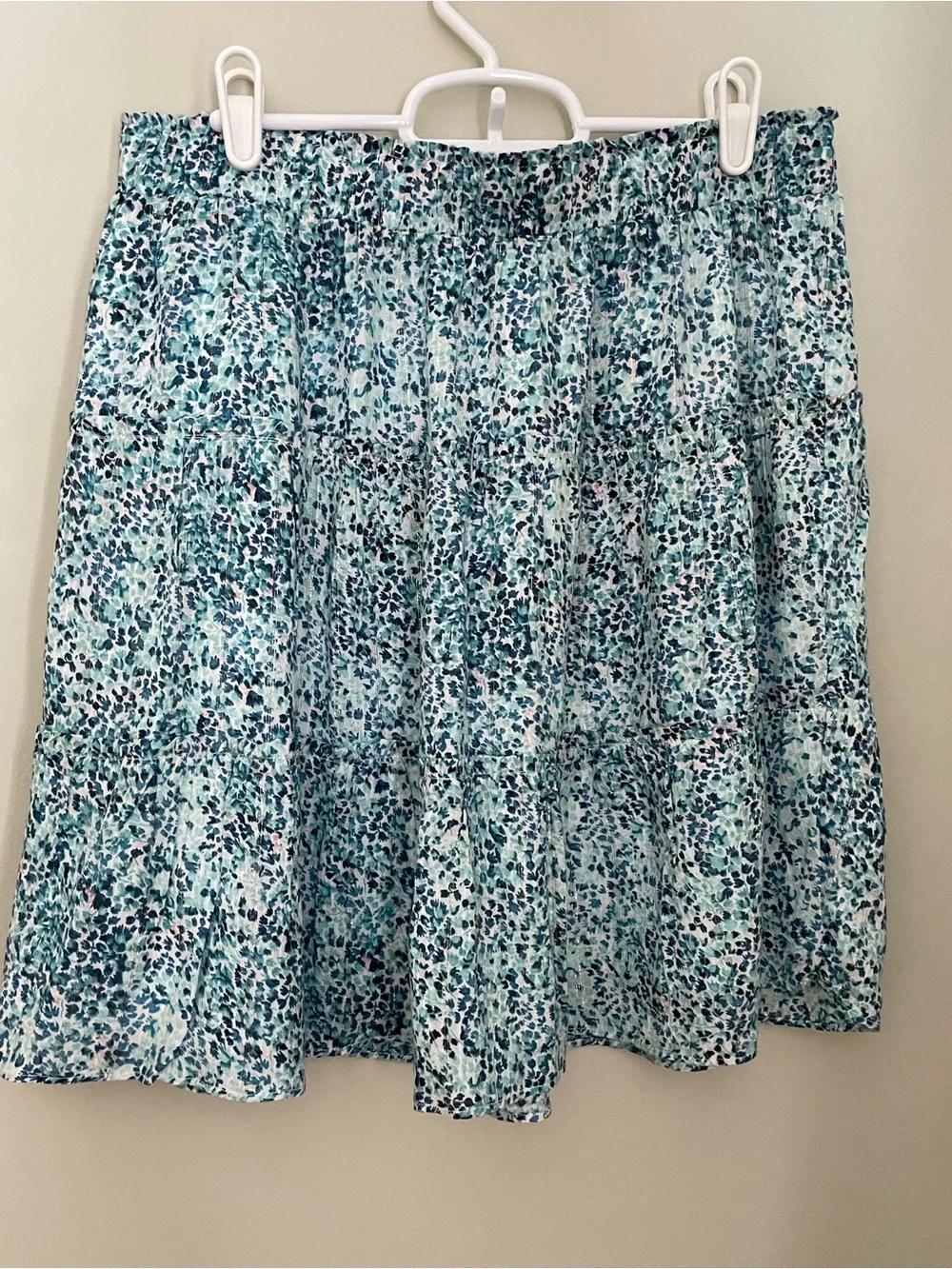 Loft floral ruffle mini skirt - Picture 2 of 7